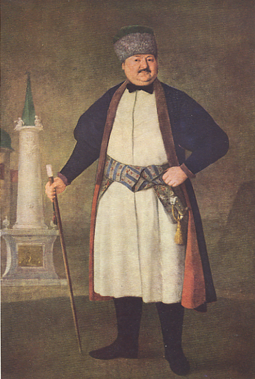 Image - Volodymyr Borovykovsky: Portrait of Colonel Rudenko.